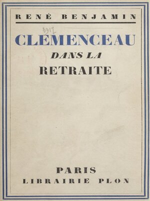 cover image of Clémenceau dans la retraite